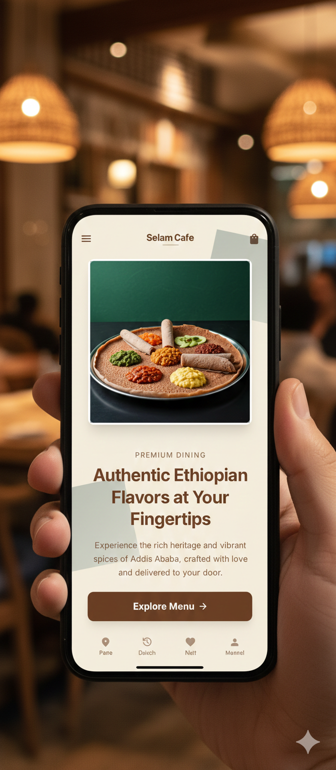 Selam Cafe & Restaurant App